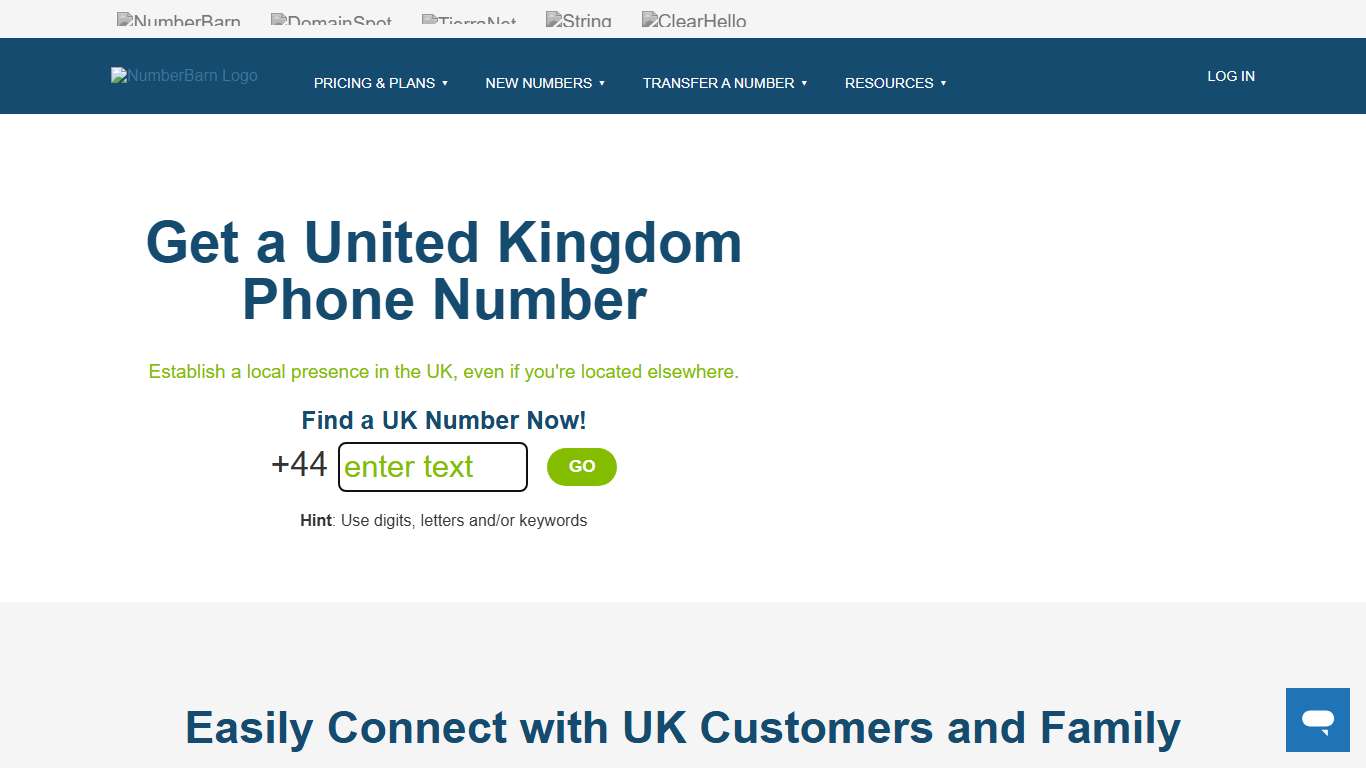 United Kingdom (UK) phone numbers - NumberBarn